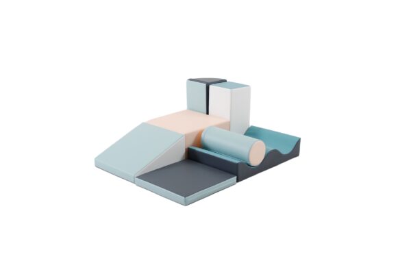 iglu-discoverer-set-pastel-73702b9a.jpg Soft Play 7 Foam Block Set - Light Pastel Discoverer
