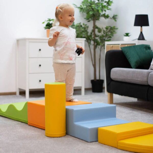 iglu-explorer-set-light-multicolor-5074f4fa.jpg Soft Play 6 Foam Block Set - Light Multicolor Explorer