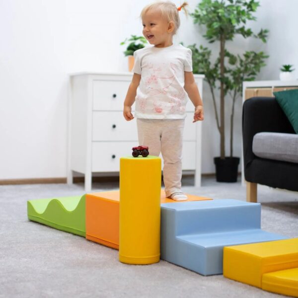 iglu-explorer-set-light-multicolor-df525dd2.jpg Soft Play 6 Foam Block Set - Light Multicolor Explorer