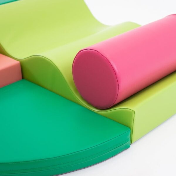 iglu-explorer-set-pink-green-a0806fda.jpg Soft Play 6 Foam Block Set - Pink & Green Explorer