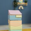 Soft Play 7 Foam Block Set - Light Pastel Little Crawler
