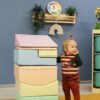 Soft Play 7 Foam Block Set - Light Pastel Little Crawler
