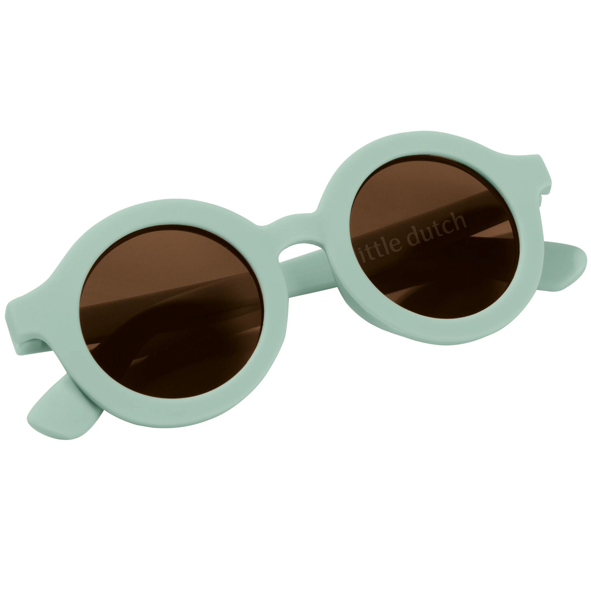 Children's Sunglasses Round Sea Green