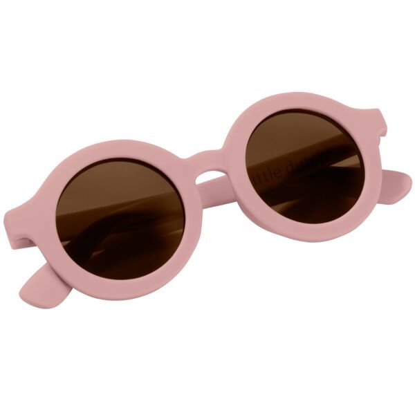 Children's Sunglasses Round Light Pink