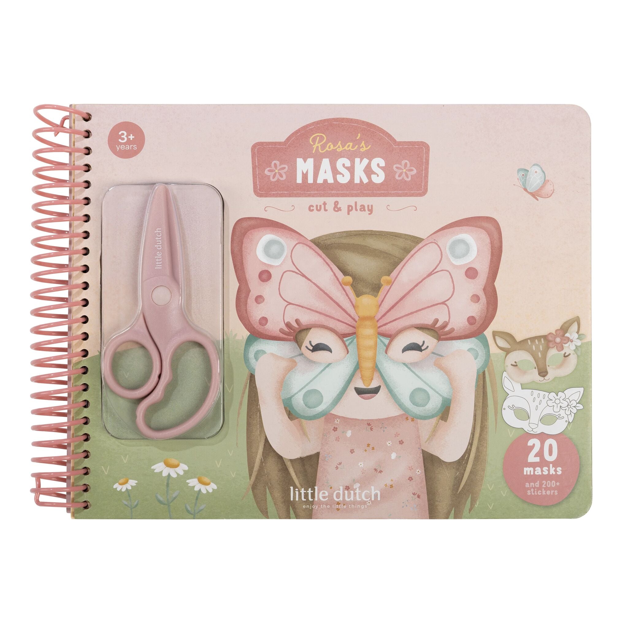0032130_boekje-met-schaar-rosa Scrapbook - Essentials - Rosa