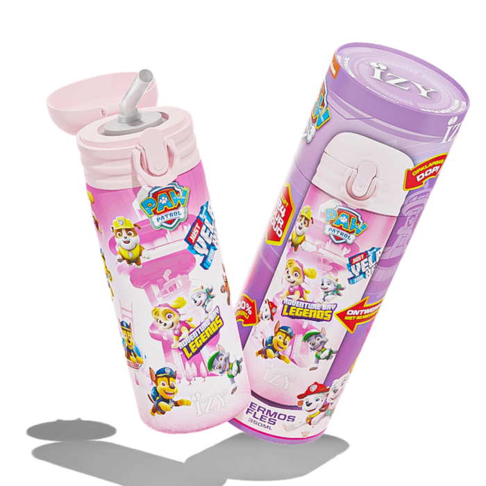 221ff608-2f80-4a98-8673-3e97d12e73e9_700x700_fill IZY Kids Thermos Bottle - Paw Patrol - Refresh Pink - 350ML To-Go Insulated Water Bottles
